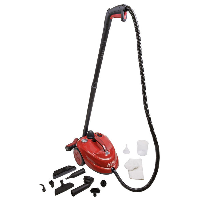Sealey Steam Cleaner 2000W 1.8L Tank VMSC01 Sealey - Dynamic Drive