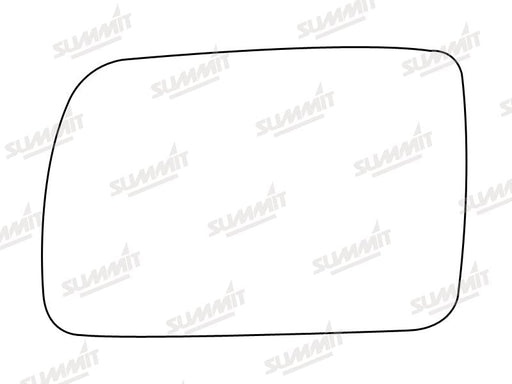 Summit Stick-On Standard Mirror Glass fits Kia Picanto 04 to 07 LHS Summit - Dynamic Drive