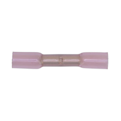 Sealey Heat Shrink Butt Connector Terminal4.8mm Red Pack of 50 RTSB50 Sealey - Dynamic Drive