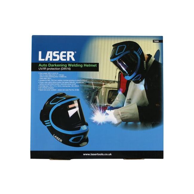 Laser Auto Darkening Welding Helmet 7926 Laser - Dynamic Drive