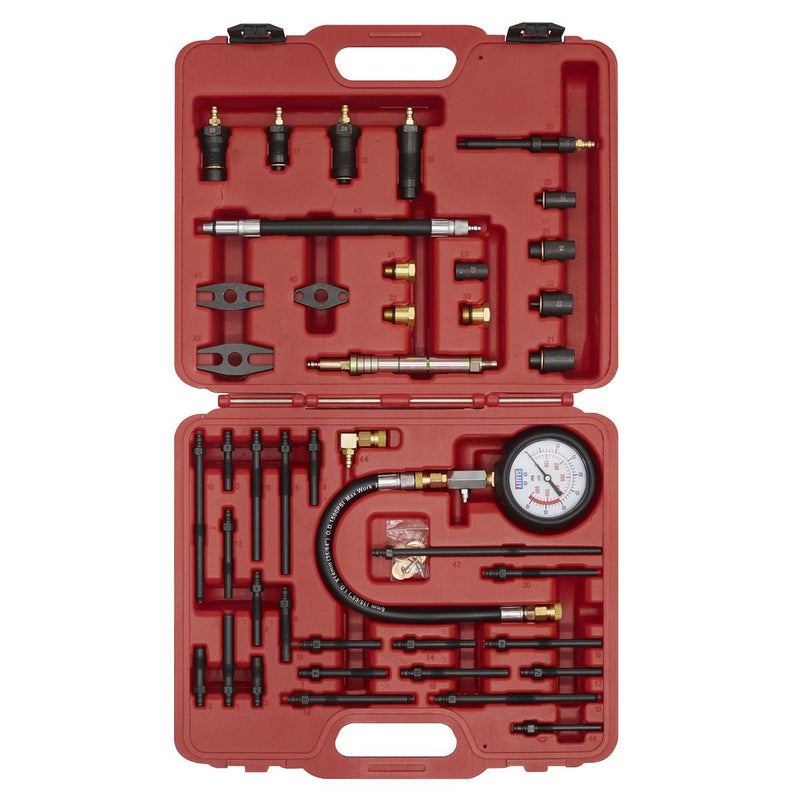 Sealey Petrol & Diesel Master Compression Test Kit VSE3155 Sealey - Dynamic Drive