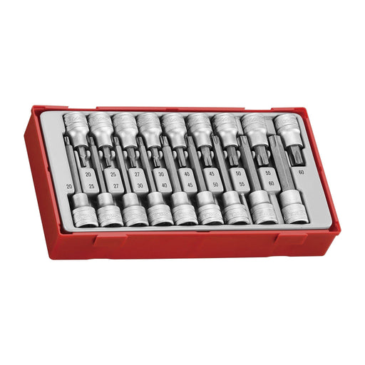Teng Tools 1/2" TX Bit Socket Set TT1 18 Pieces Teng Tools - Dynamic Drive