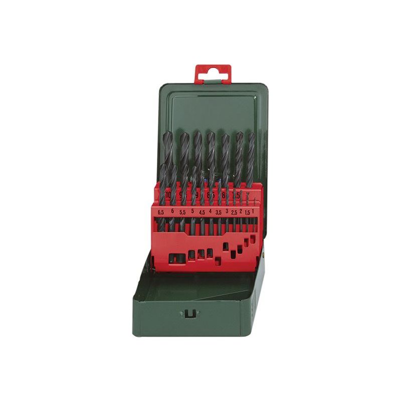 Metabo HSS-R Drill Bit Set of 19 1-10mm Metabo - Dynamic Drive