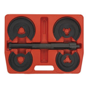Sealey Telescopic Spring Compressor Wishbone Suspension 1250kg RE2280 Sealey - Dynamic Drive