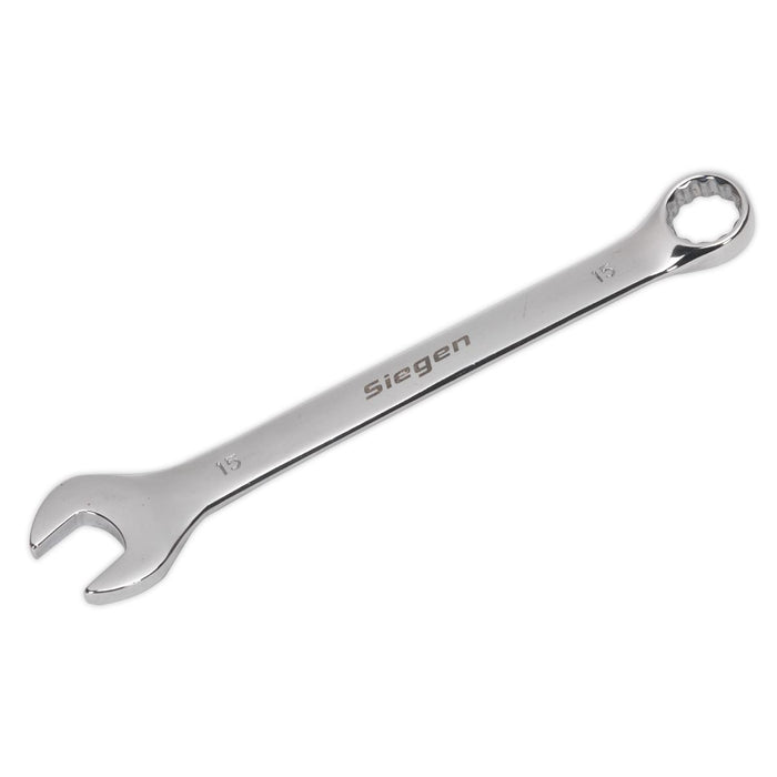 Seigen by Sealey Combination Spanner 15mm S01015 Seigen by Sealey  - Dynamic Drive