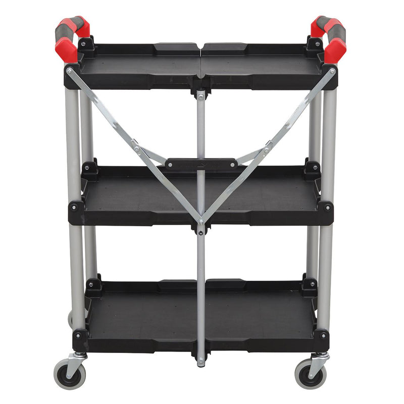 Sealey Folding Workshop Trolley 3-Level CX314 Sealey - Dynamic Drive