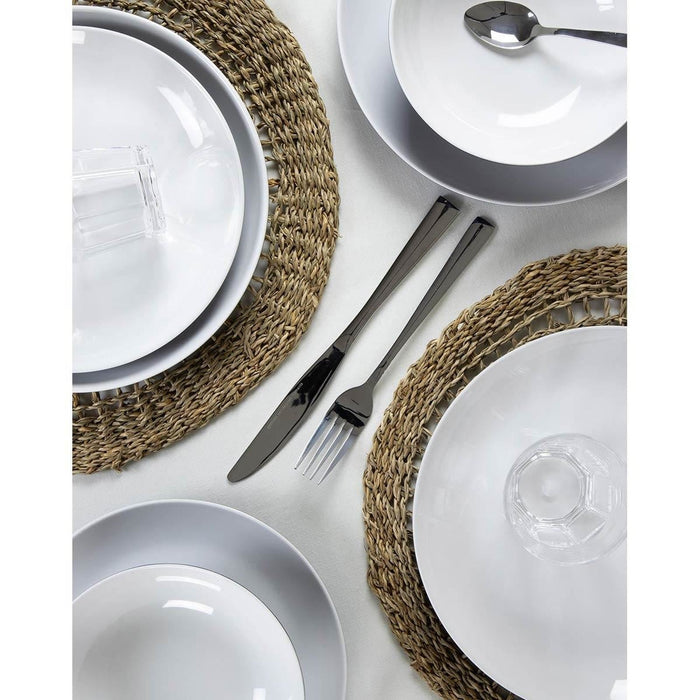 Gimex Cutlery Silver 16 Pieces Gimex - Dynamic Drive