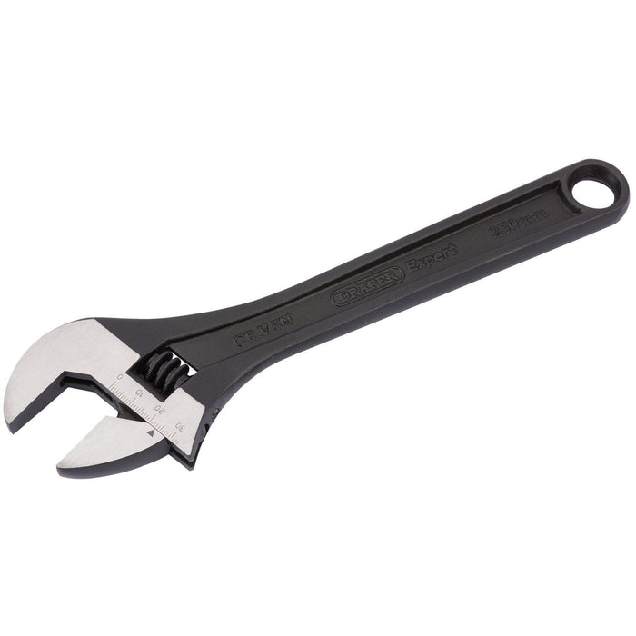 Draper Crescent-Type Adjustable Wrench with Phosphate Finish, 250mm 52681 Draper - Dynamic Drive