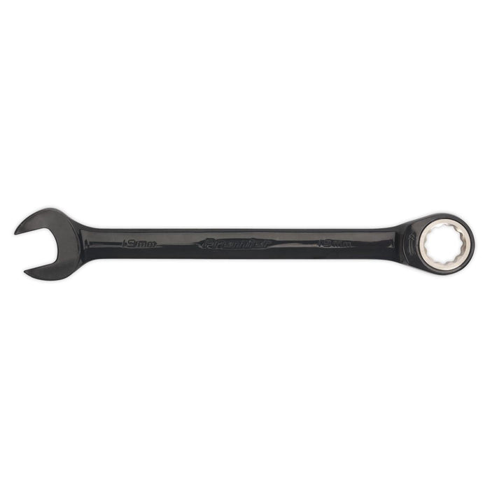 Sealey Combination Ratchet Spanner Set 7pc Black Series Metric AK7978 Sealey - Dynamic Drive