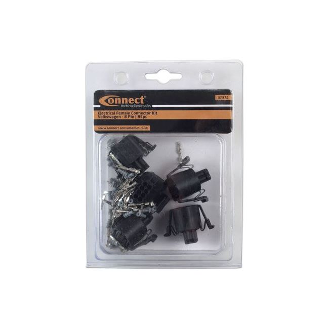 Connect for VW Group Electrical Female Connectors 1.5mm 8 Pin Kit 85pc 37372 Tool Connection - Dynamic Drive