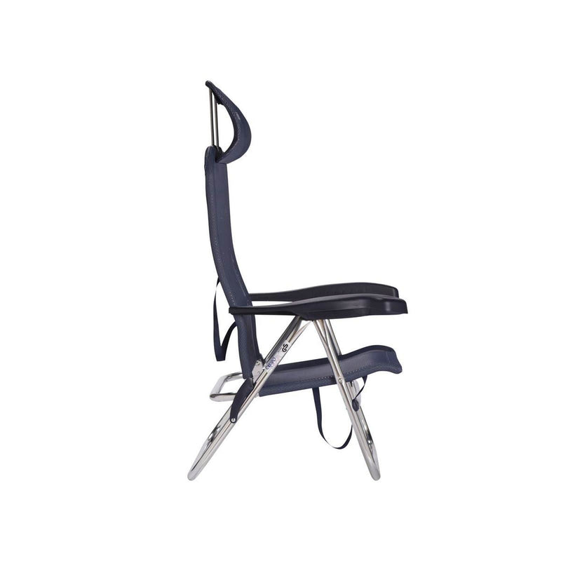 Crespo Beach Chair AL/205 Compact Dark Blue Crespo - Dynamic Drive