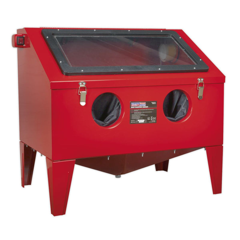 SHOT BLASTING CABINET 760 X 510 X 715MM Sealey  - Dynamic Drive
