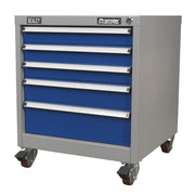 Sealey Mobile Industrial Cabinet 5 Drawer API5657B Sealey - Dynamic Drive