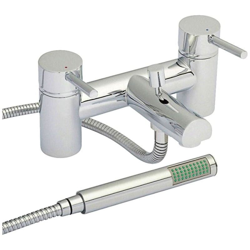 AG Risby Twin Lever Bath Shower Mixer Tap Chrome for Caravan/Motorhome AG - Dynamic Drive