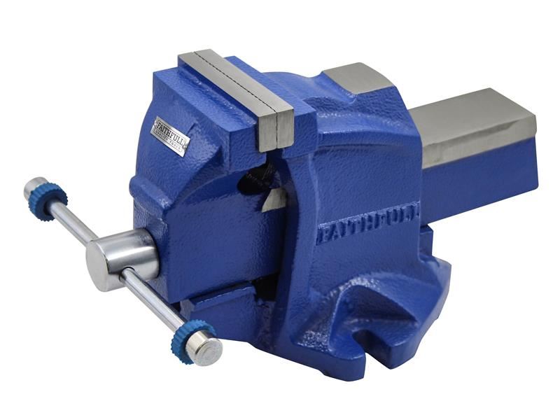 Faithfull Mechanics Vice with Magnetic Jaws 75mm (3in) Faithfull - Dynamic Drive