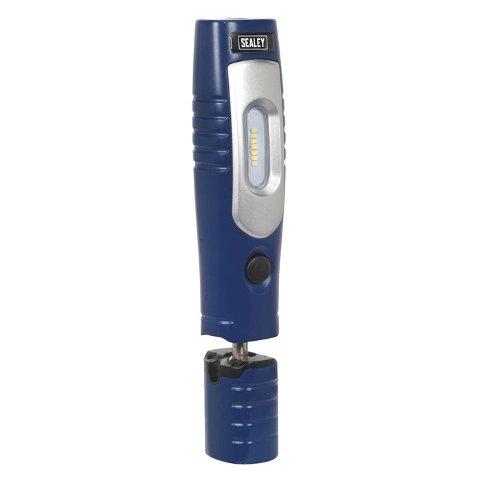 Sealey Rechargeable 360 Inspection Light 7 SMD & 3W SMD LED Blue Lithium-ion Sealey - Dynamic Drive