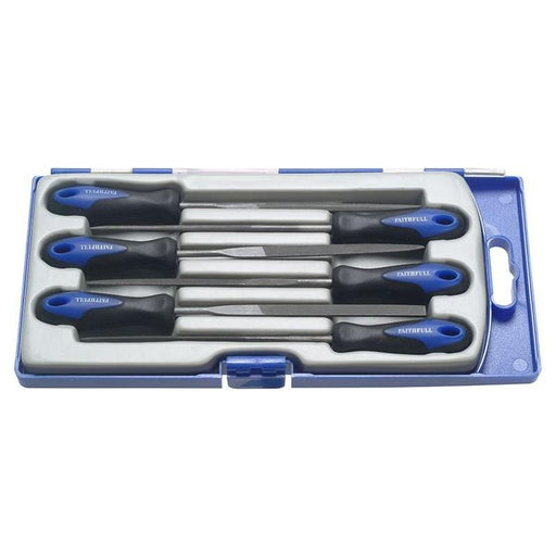 Faithfull Precision Needle File Set 6 Piece Faithfull - Dynamic Drive