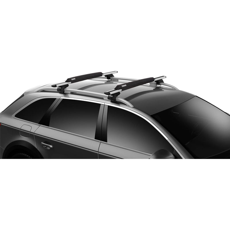 Thule Surf Pads Large Wide 30" Black Surfboard Rack for Wing Bars Thule - Bars 4 Cars