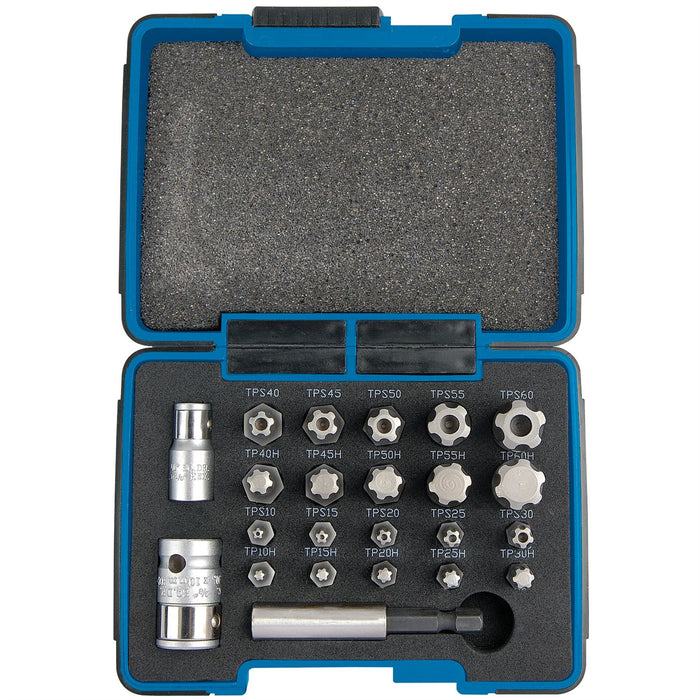 Draper TX-STAR 1/4, Plus Bit Set, 3/8" Sq. Dr. (23 Piece) 23241 Draper - Dynamic Drive