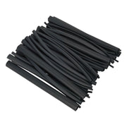 Sealey Heat Shrink Tubing Assortment 72pc Black Adhesive Lined 200mm HSTAL72B Sealey - Dynamic Drive