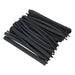 Sealey Heat Shrink Tubing Assortment 72pc Blk Adhesive Lined 200mm HSTAL72B Sealey  - Dynamic Drive
