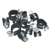 Sealey P-Clip Rubber Lined Assortment 60pc PCJASS Sealey - Dynamic Drive