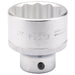 Draper Elora Bi-Hexagon Socket, 3/4" Sq. Dr., 50mm 00864 Draper - Dynamic Drive