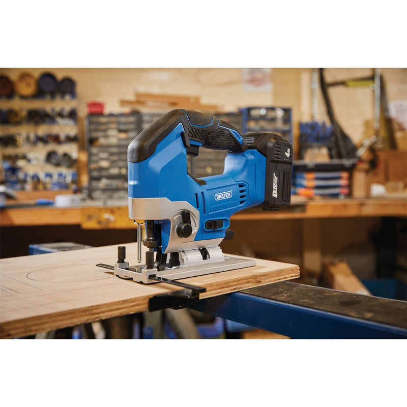 Draper D20 20V Brushless Jigsaw (Sold Bare) 79883 Draper - Dynamic Drive