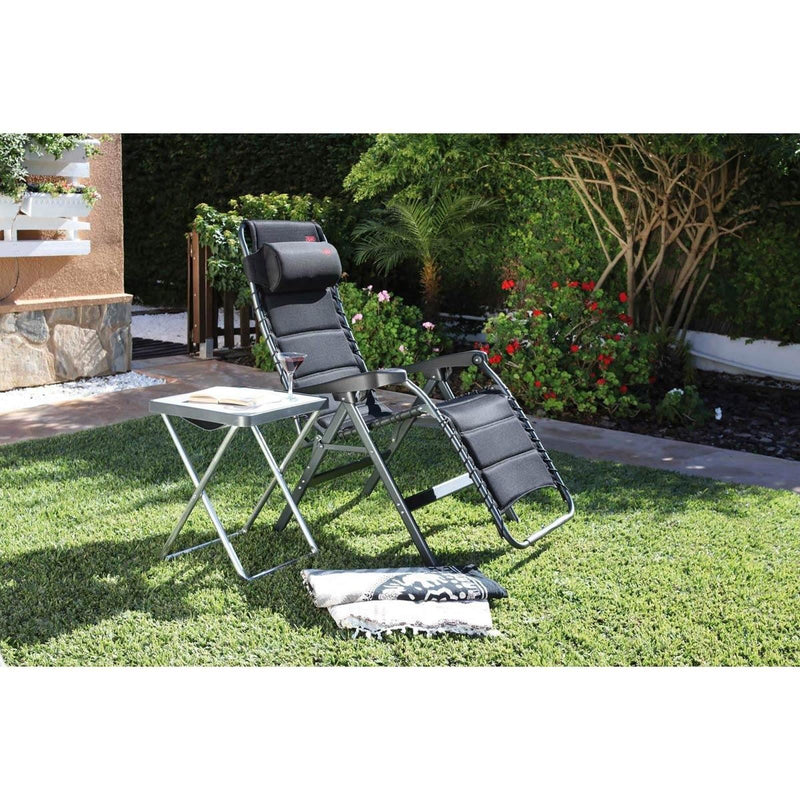 Crespo Zero Gravity Chair AL/232 Deluxe Dark Grey Crespo - Dynamic Drive