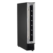 Baridi Extra-Slim 7 Bottle Wine Fridge & Cooler 15cm - Stainless Steel Baridi - Dynamic Drive