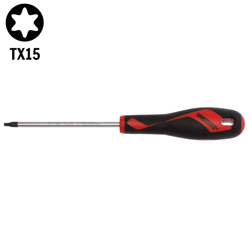 Teng Tools TX Screwdriver TX15 x 100mm M Teng Tools - Dynamic Drive