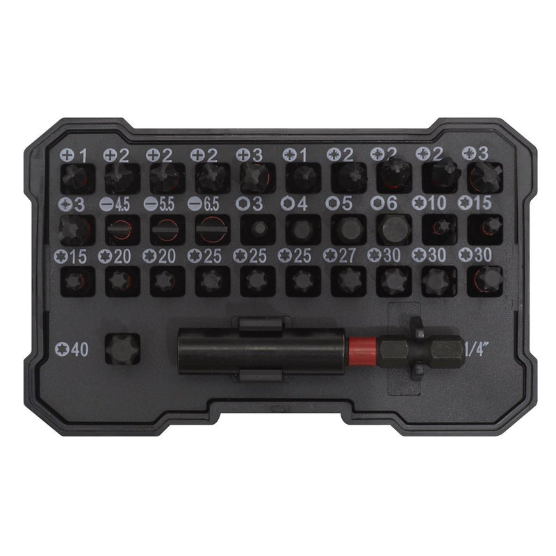 Sealey Power Tool Bit Set 32pc Impact Grade AK8286 Sealey - Dynamic Drive