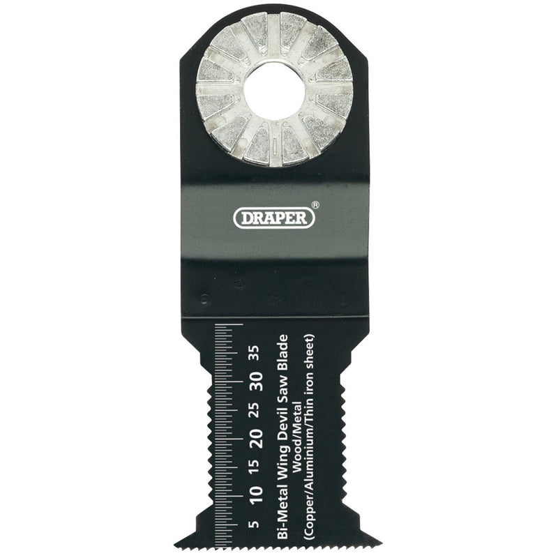 Draper Bi-Metal Wing Devil Saw Blade, 36 x 22mm, 18tpi 26128 Draper - Dynamic Drive