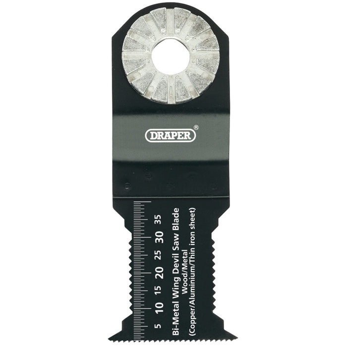 Draper Bi-Metal Wing Devil Saw Blade, 36 x 22mm, 18tpi 26128 Draper - Dynamic Drive