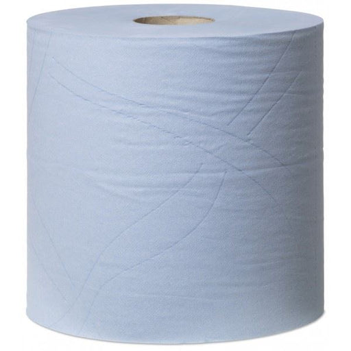 Tork 2 Ply Premium Heavy Duty Wiping Paper - Blue - 170m Combi Roll Tork  - Dynamic Drive
