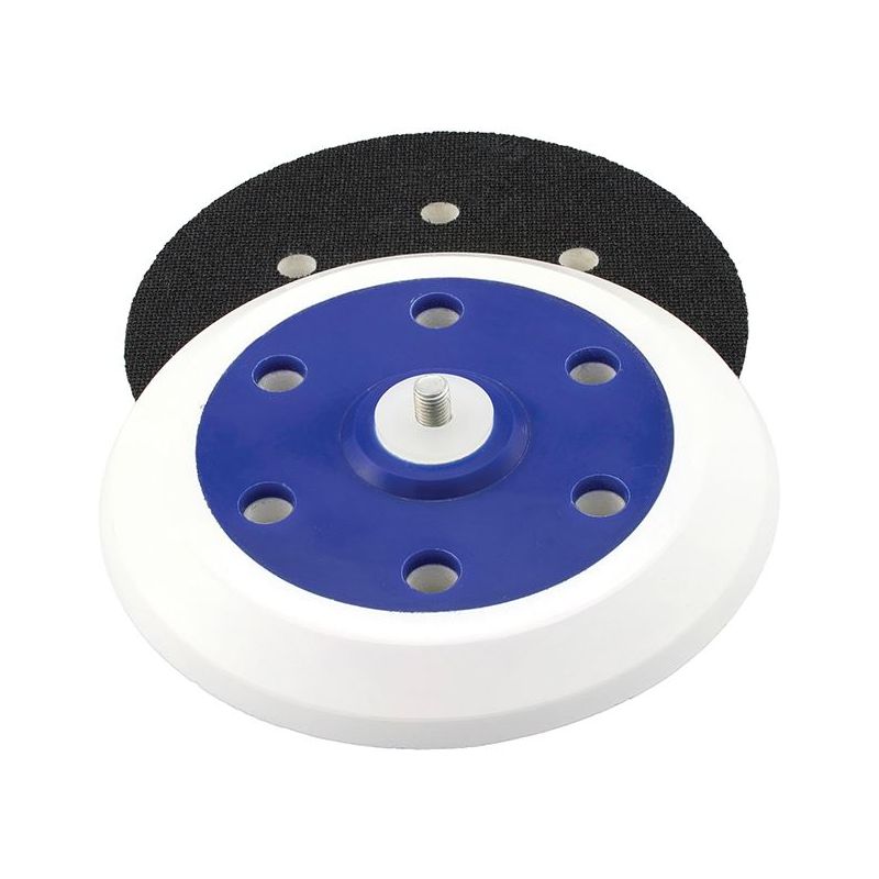 Flexipads World Class Dual Action Sander Pad 150mm GRIP® 6 Holes 5/16 UNF Foam Layer Flexipads World Class - Dynamic Drive