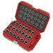 Sealey Locking Wheel Nut Key Set 20pc VAG SX219 Sealey - Dynamic Drive