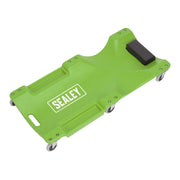 Sealey Composite Creeper with 6 Wheels Hi-Vis Green SCR80HV Sealey - Dynamic Drive