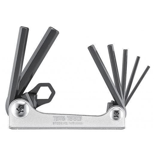 Teng Tools Folding Hex Key Set 2.5-10 mm 7 Pieces Teng Tools - Dynamic Drive