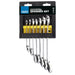 Draper HI-TORQ Metric Reversible Ratcheting Combination Spanner Set (7 Piece) Draper - Dynamic Drive