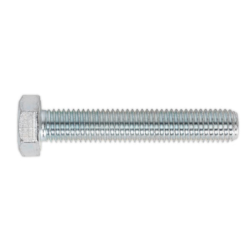Sealey HT Setscrew M14 x 80mm 8.8 Zinc Pack of 10 SS1480 Sealey - Dynamic Drive