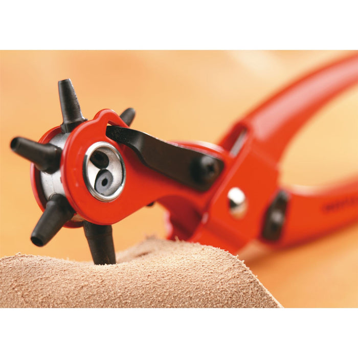 Draper Knipex 90 70 220 SBE 6 Head Revolving Punch Pliers, 220mm 87161 Draper - Dynamic Drive