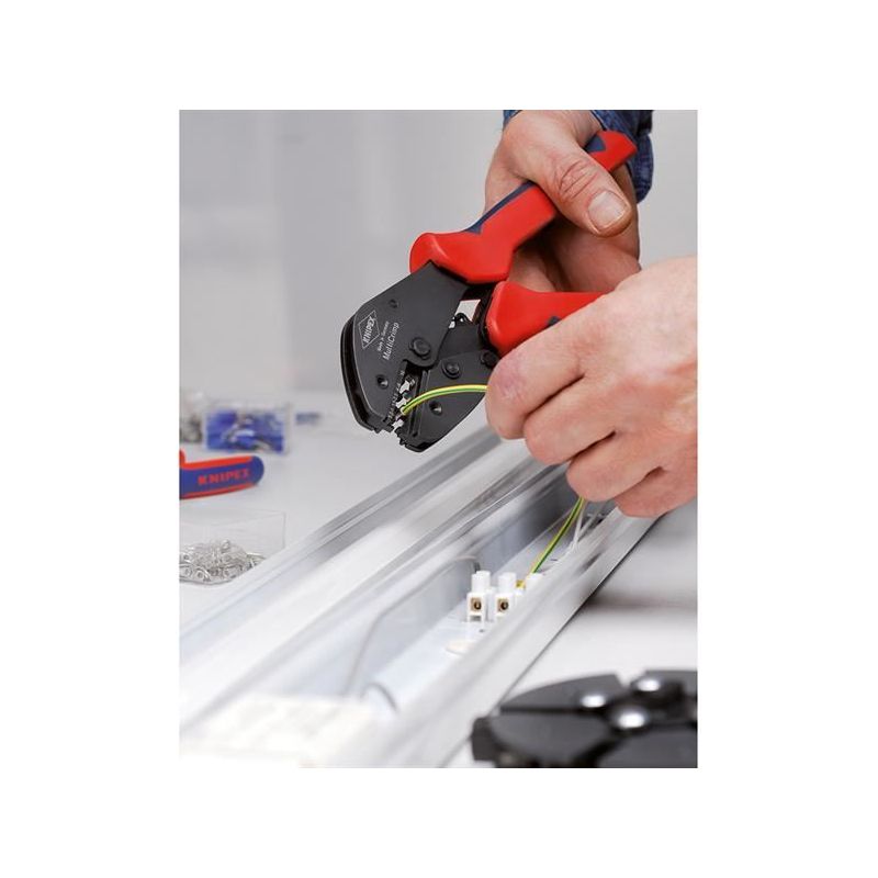 Knipex Multicrimp® Pliers Set - 5 Quick Change Cartridges Knipex - Dynamic Drive
