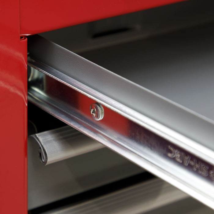 Sealey Mid-Box 3 Drawer with Ball-Bearing Slides Red/Grey AP22309BB Sealey - Dynamic Drive