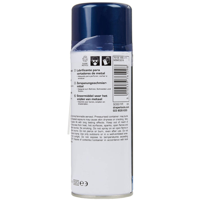 Draper Metal Cutting Lubricant, 400ml 76109 Draper - Dynamic Drive