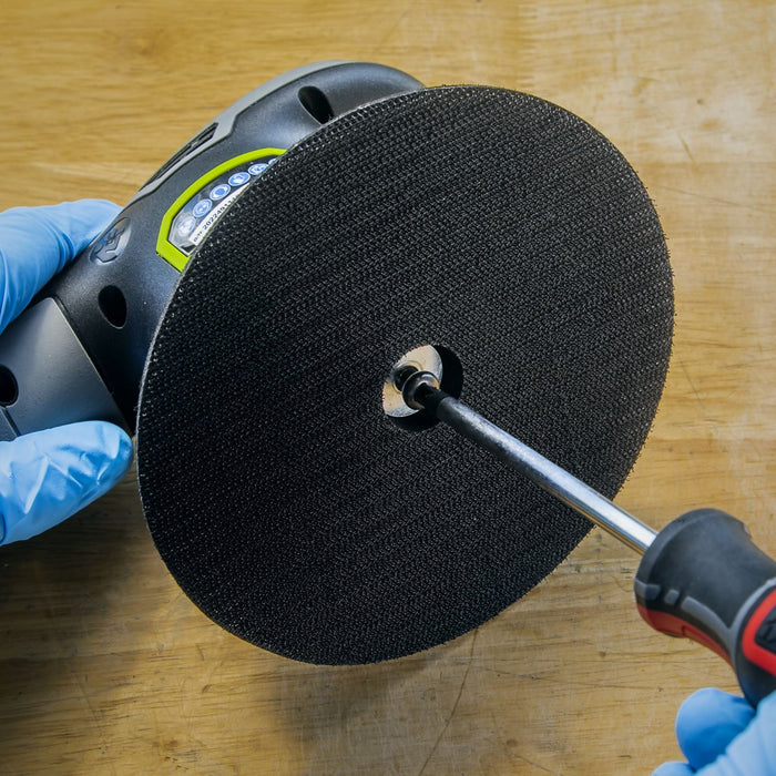 Sealey 150mm Hook-and-Loop Backing Pad M6 PTC150M6 Sealey - Dynamic Drive