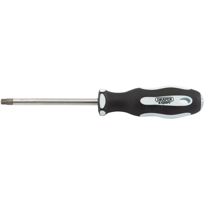 Draper TX-STAR Security Soft Grip Screwdriver, T40T x 100mm 35150 Draper - Dynamic Drive