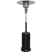 Dellonda Outdoor Garden Gas Patio Heater 13kW Commercial & Domestic Use Black Dellonda - Dynamic Drive