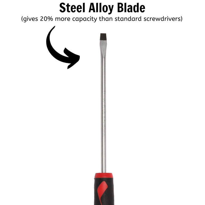 Teng Tools Flat Screwdriver 1.2 x 6.5 x 150mm L Teng Tools - Dynamic Drive