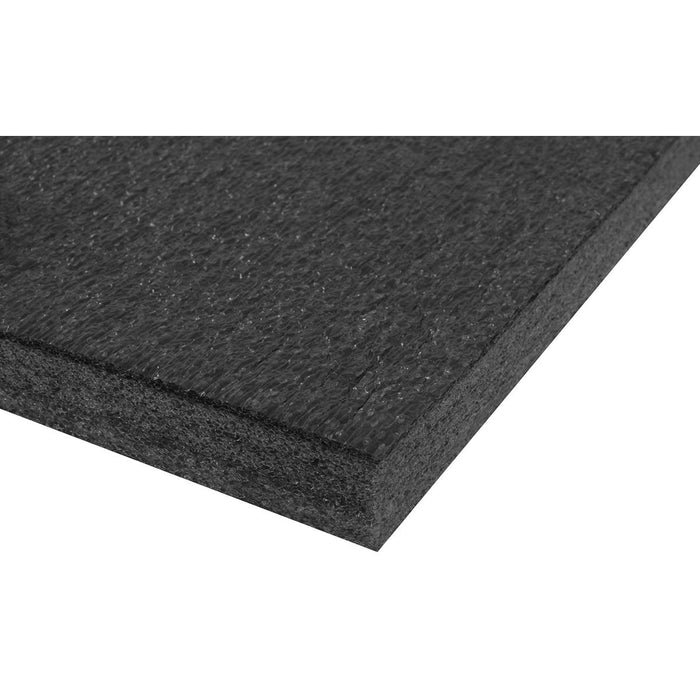 Sealey Easy Peel Shadow Foam Black/Black 1200 x 550 x 30mm SF30BK Sealey - Dynamic Drive
